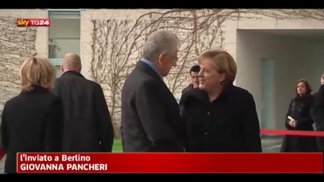 Vertice italo-tedesco, la Merkel elogia le riforme di Monti