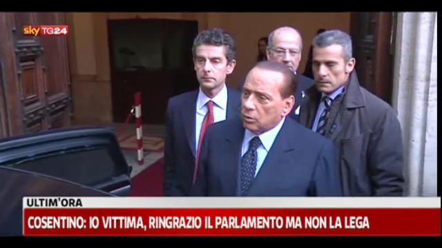 Berlusconi, il Parlamento ha protetto le proprie prerogative