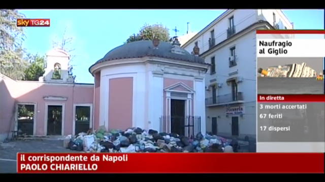 Caos rifiuti in Campania per sciopero di netturbini