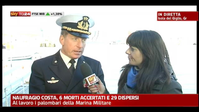 Naufragio Costa, intervista al portavoce Guardia Costiera