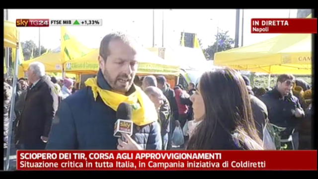 Sciopero TIR, parla presidente Coldiretti Campania