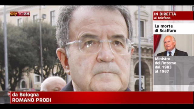 Scalfaro, Prodi a Sky TG24, fu uomo della costituzione