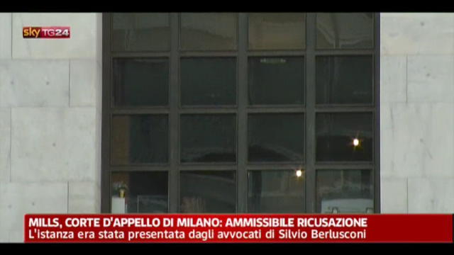 Mills, Corte d'Appello di Milano: ammissibile ricusazione