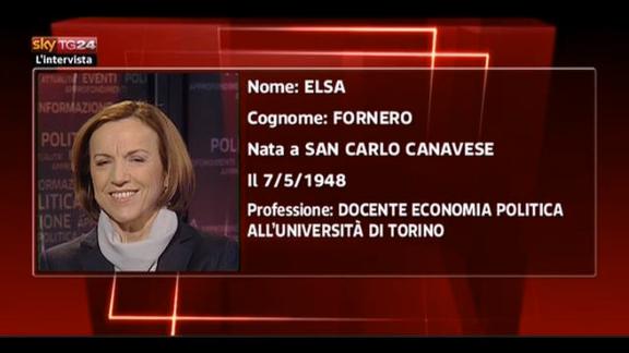 L'intervista di Maria Latella a Elsa Fornero