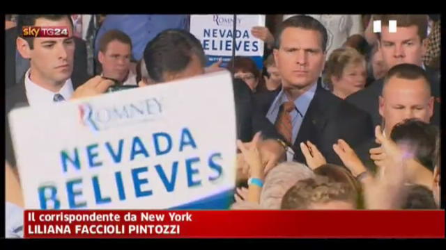 Usa, Romney conquista anche i repubblicani del Nevada