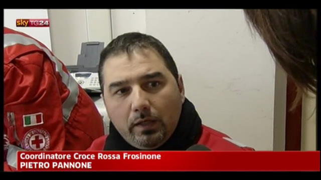 Neve nel frusinate, Croce Rossa: ieri almeno 150 interventi