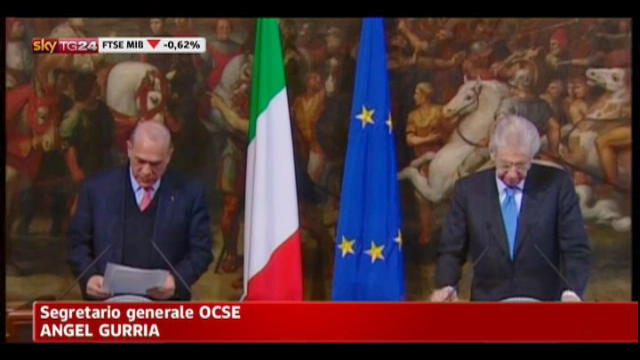 Gurria: Italia ha avviato riforme ambiziose