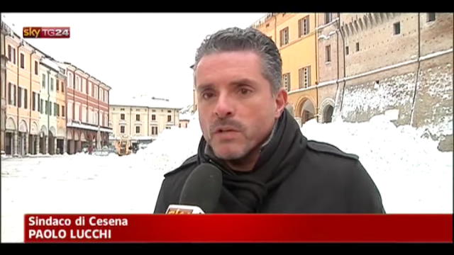 Neve e gelo, intervista a Paolo Lucchi, sindaco di Cesena