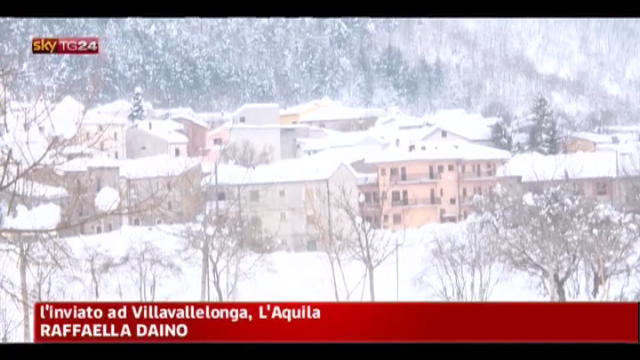 Abruzzo, temperature sotto zero e trasporti in tilt