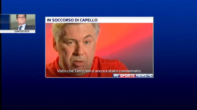 Ancelotti: penso che Capello meriti rispetto