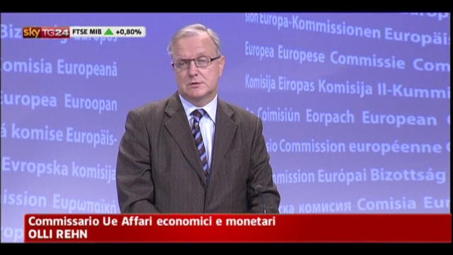 Crisi Grecia, intervento di Olli Rehn