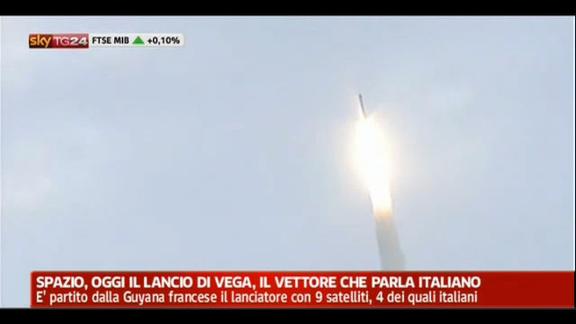 Spazio: oggi lancio di Vega, il vettore che parla italiano