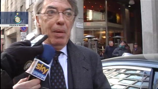 Moratti: "Ranieri è confermato"