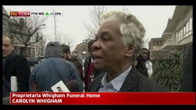 Proprietaria Whigham Funeral Home: sabato i funerali Whitney