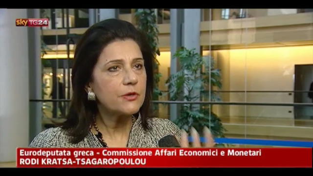 Grecia, intervista a  Rodi Kratsa-Tsagaropoulou