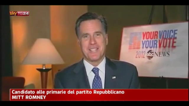 Usa, salvataggio case auto: le parole di Mitt Romney