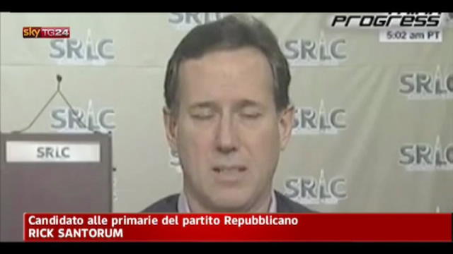 Usa, salvataggio case auto, le parole di Rick Santorum