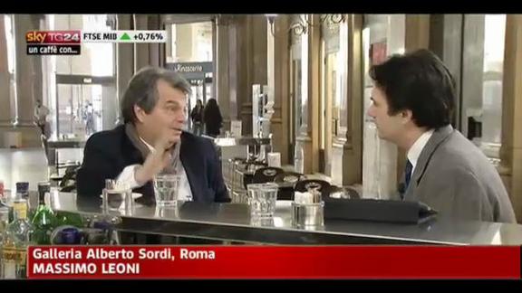 Un caffè con...Renato Brunetta