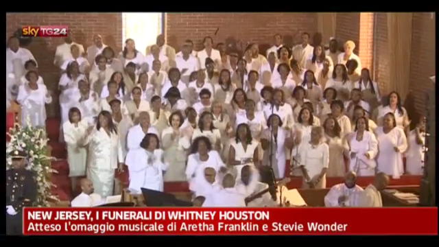 New Jersey, i funerali di Whitney Houston