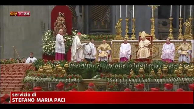 Papa a neo-cardinali: tutto nasca solo dalla fede