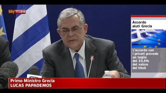 Grecia in salvo, Papademos: molto soddisfatti
