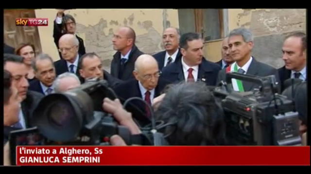 Contestazioni Sardegna, Napolitano:fatto abbastanza limitato