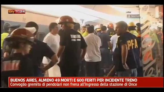 Buenos Aires, almeno 49 morti per incidente treno