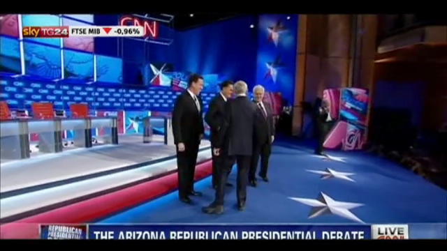 USA 2012, in Arizona ultimo dibattito tra Repubblicani