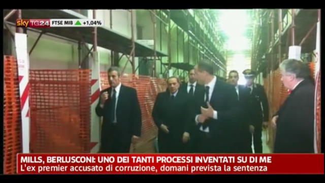 Mills, Berlusconi: uno dei tanti processi inventati su di me