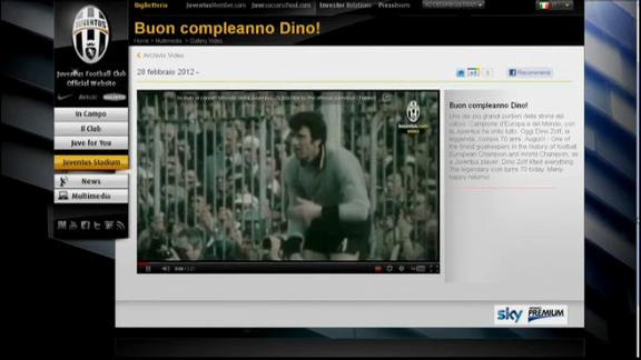 Dino Zoff compie 70 anni, gli auguri dal sito della Juventus