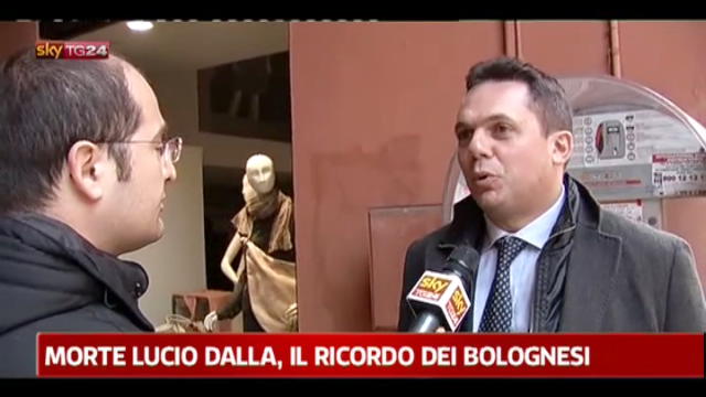 Morte Lucio Dalla, il ricordo dei bolognesi