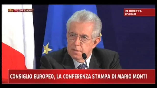 Elezioni 2013, Monti: per il governo è orrizzonte temporale