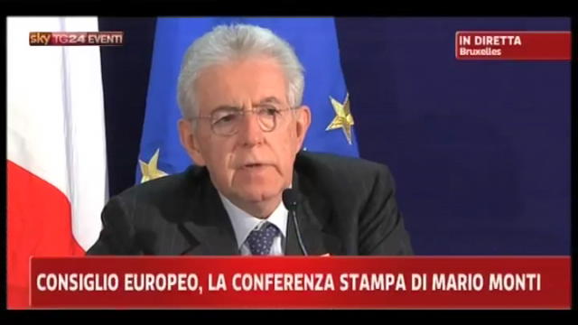 Liberalizzazioni, Monti: non abbiamo ceduto a pressioni