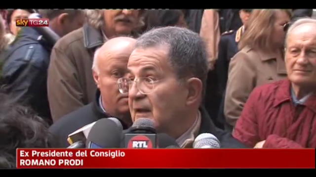 Lucio Dalla, Prodi: manifestazione affetto impressionante