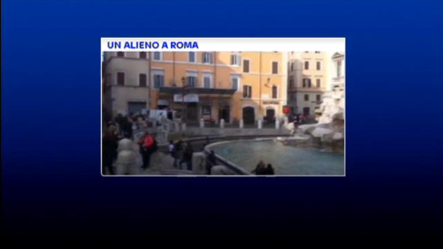 Roma-Lazio: la Fontana di Trevi nel giorno del derby