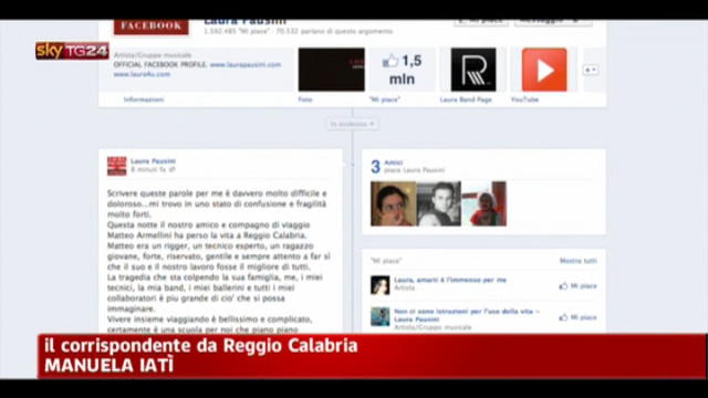 Reggio Calabria, crolla palco concerto Pausini: un morto