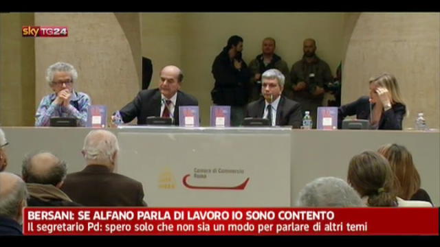 Vertice con Monti, controreplica di Bersani ad Alfano