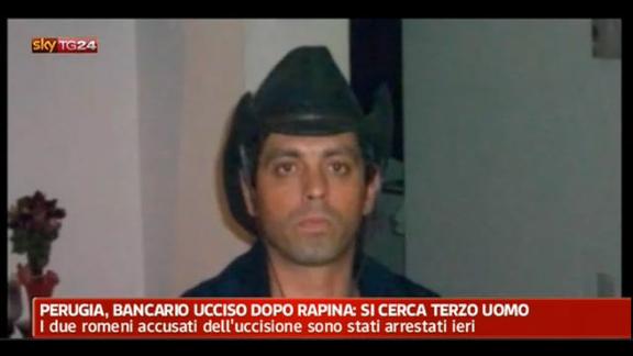 Perugia, bancario ucciso dopo rapina- si cerca terzo uomo