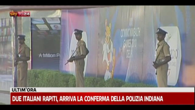 Due italiani rapiti, arriva conferma della polizia indiana