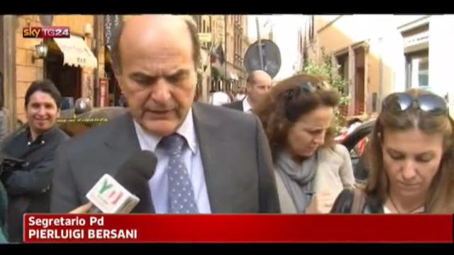 Lavoro, Bersani: spero che il governo trovi punto di sintesi