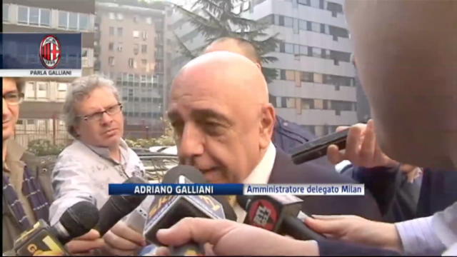Adriano Galliani: "Il Milan non applica il turnover"
