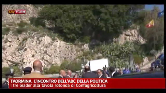 Taormina, l'incontro dell'ABC della politica