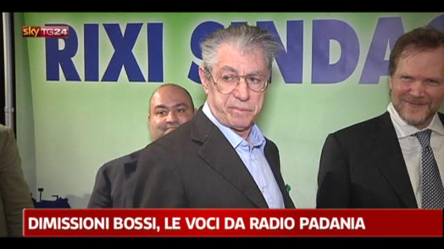 Dimissioni Bossi, le voci da Radio Padania