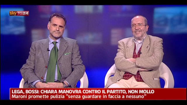 Caos Lega, a Sky Tg24 Massimo Garavaglia