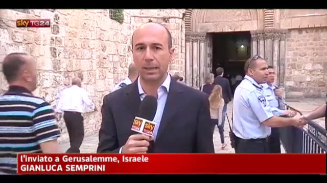 Pasqua a Gerusalemme per Mario Monti