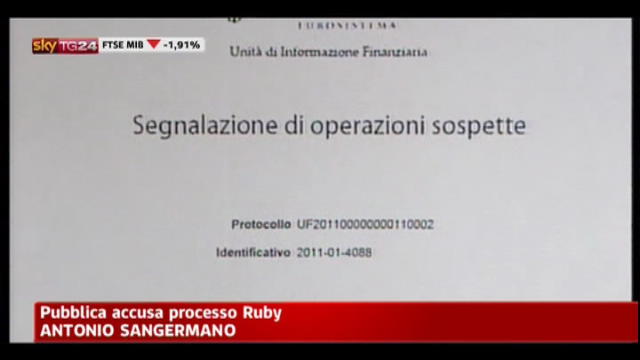 Ruby, Pm denuncia in aula versamenti Berlusconi a testimoni