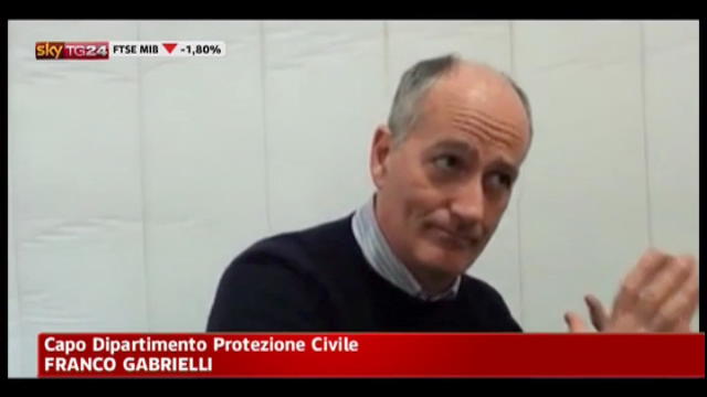 Protezione Civile, Gabrielli: esiste un problema di risorse