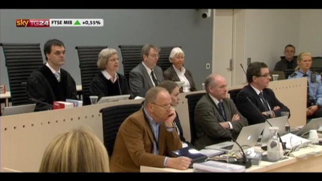 Norvegia, iniziato il processo contro Breivik