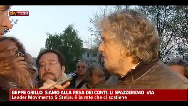 Beppe Grillo: siamo alla resa dei conti