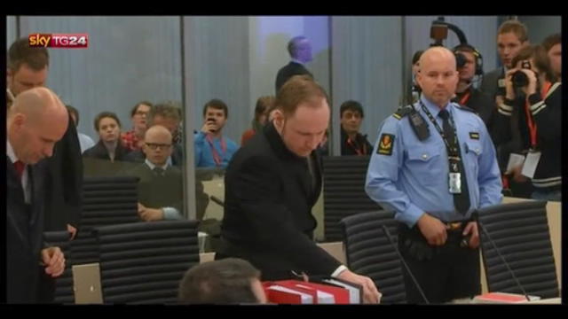 Norvegia, terza udienza del processo a Breivik